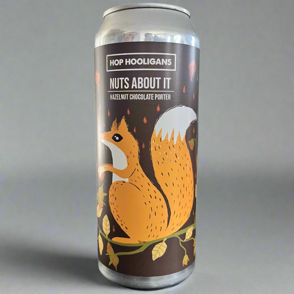 "Blik Nuts About It Porter van Hop Hooligans"