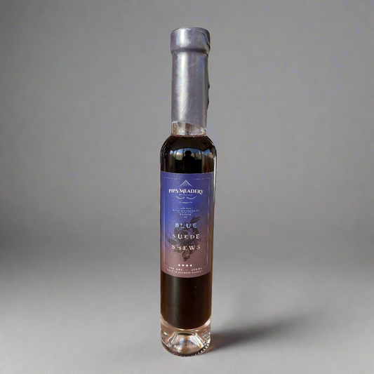 Barrel Aged Blue Suede Shews