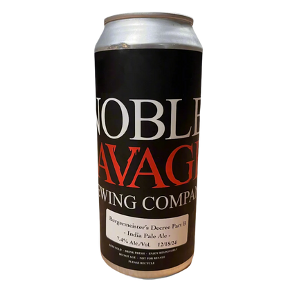 Burgermeister's Decree Part B