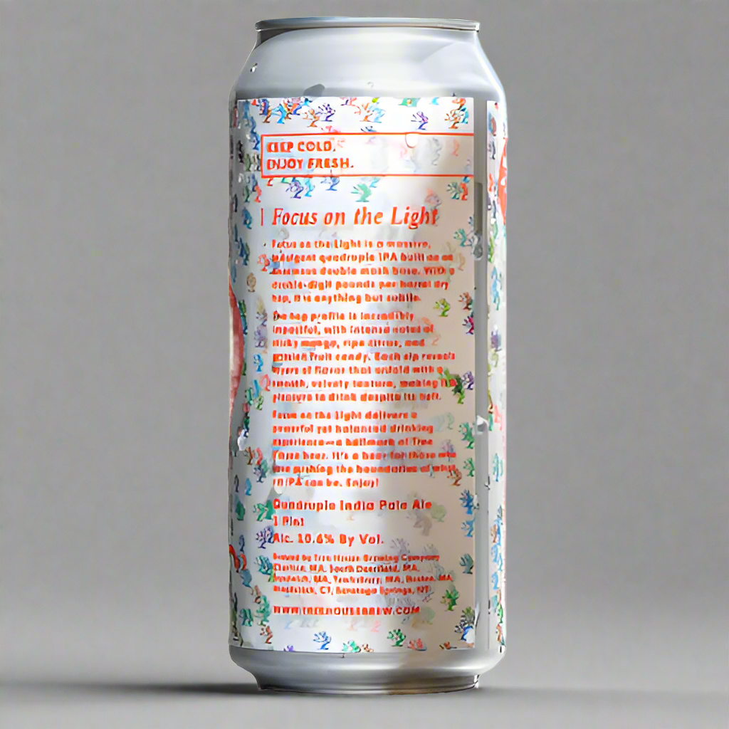 "Blik Focus On the Light QIPA van Tree House Brewing Company"