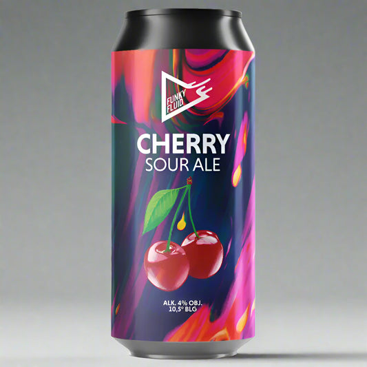 "Blik Cherry Sour van Funky Fluid"