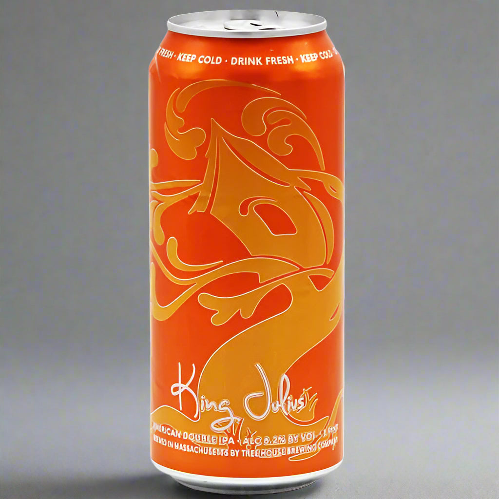 "Blik King Julius Double IPA van Tree House Brewing Company"